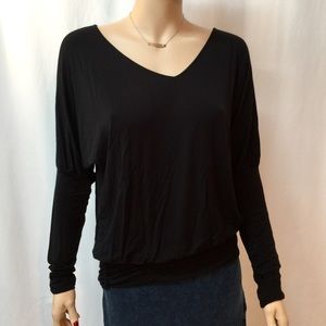 Boston Proper Black Soft Top